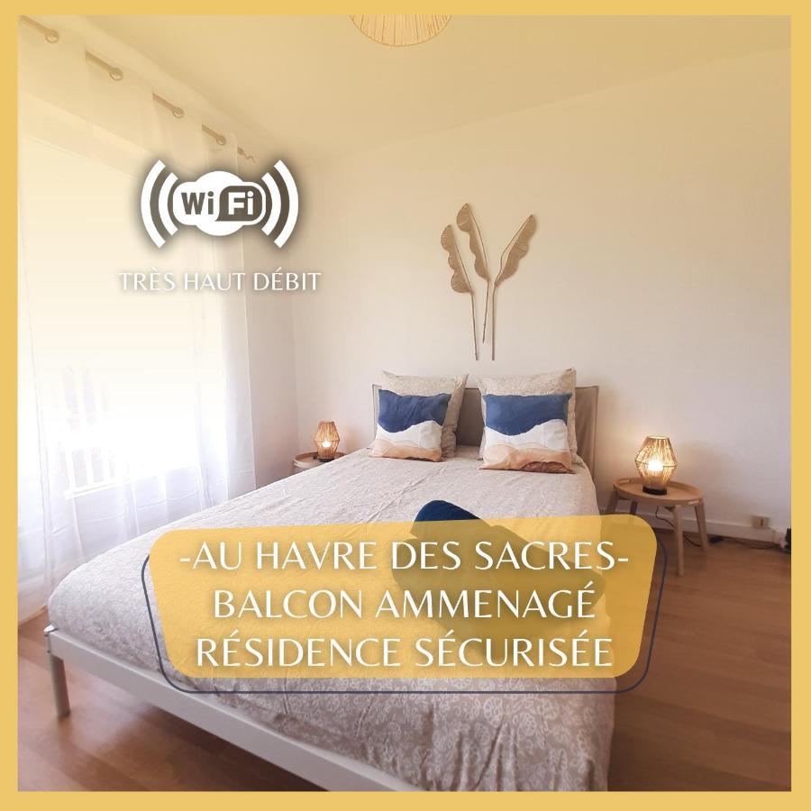 Au Havre Des Sacres - Balcon - Proximite Centre Apartamento Reims Exterior foto